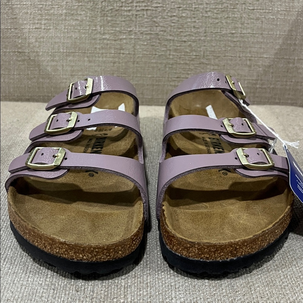 NWT Birkenstock Florida Birkoflor Slide Sandal Size 37 / 7 - Picture 3 of 8